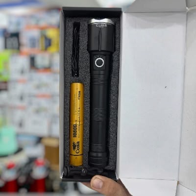 COBA LED Aluminum Alloy Flashlight Torch CB-2074-1