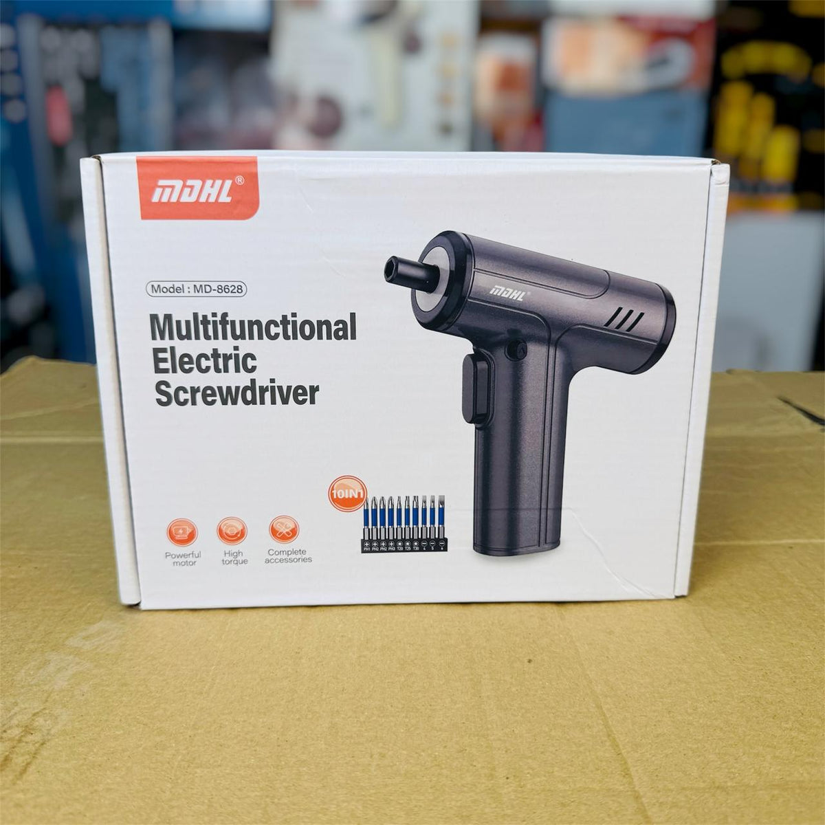 MDHL Multifunctional Electric Screwdriver – Cordless Rechargeable Screwdriver