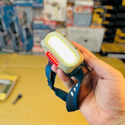 Rechargeable Head Torch – Hands-Free LED Headlamp for Camping & Night Use