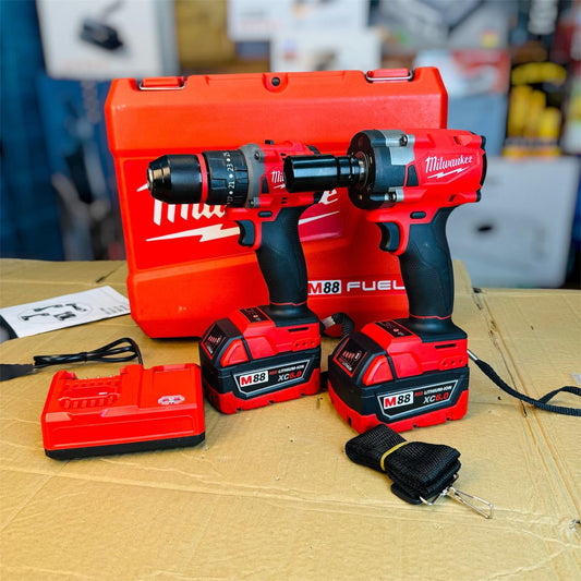 Milwaukee 2-in-1 Drill & Impact Wrench – Cordless Power Drill Driver