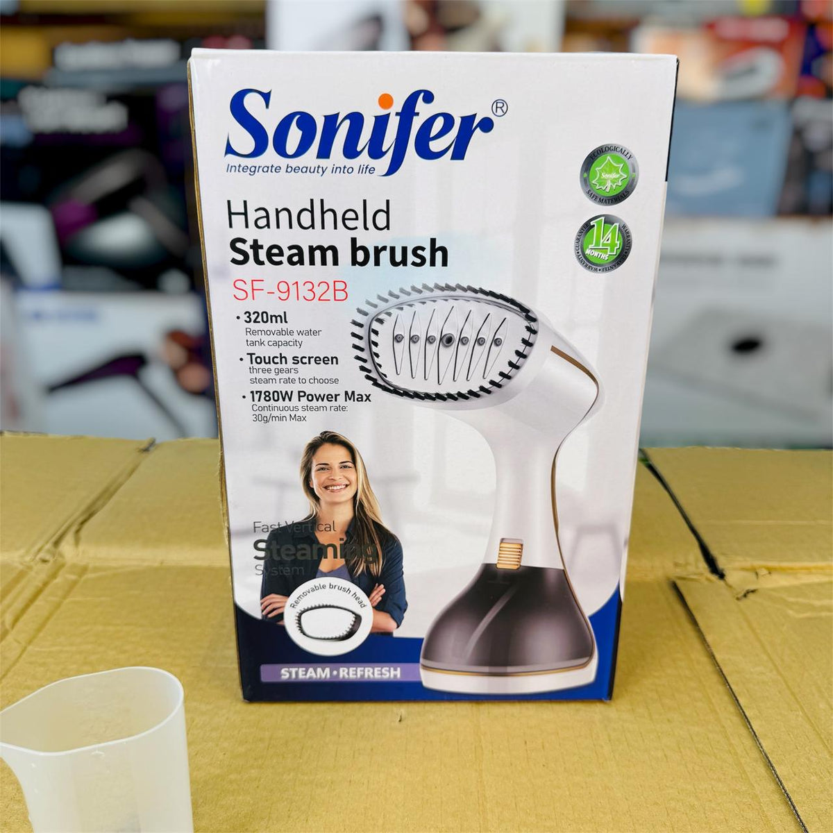 Sonifer Handheld Garment Steamer SF-9132B – Fast Heat-Up Fabric Steamer