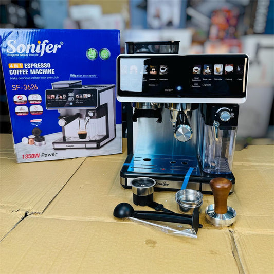 Sonifer Espresso Coffee Machine SF-3626 – Cappuccino & Latte Maker