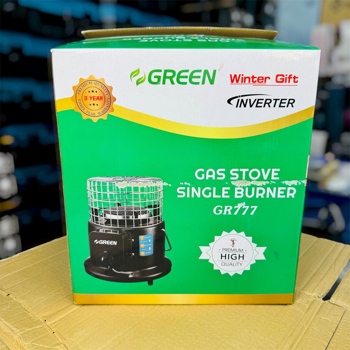 GREEN gas stove singel burner cr-777