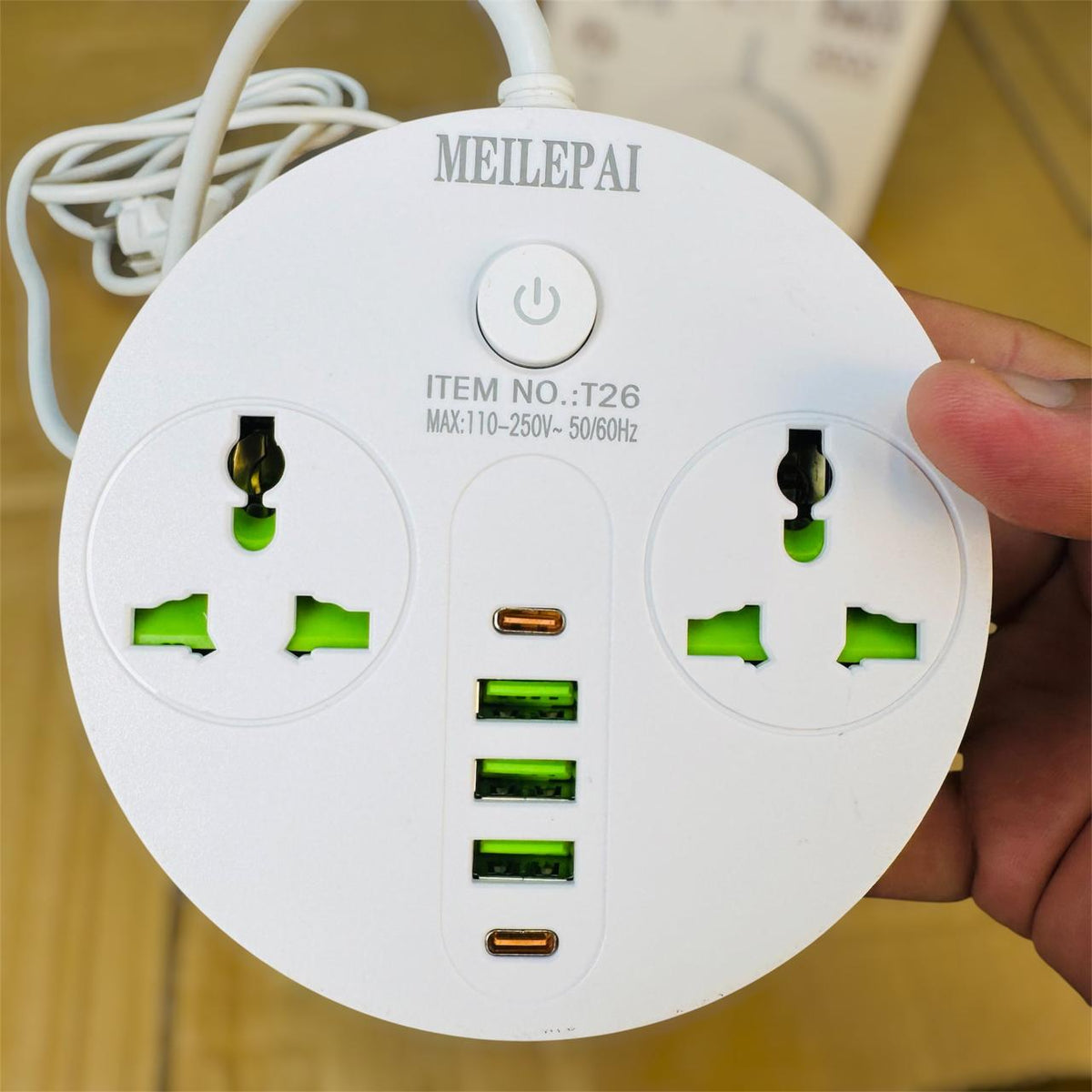 Power Socket Extension M-T26 – Multi-Outlet Extension Socket