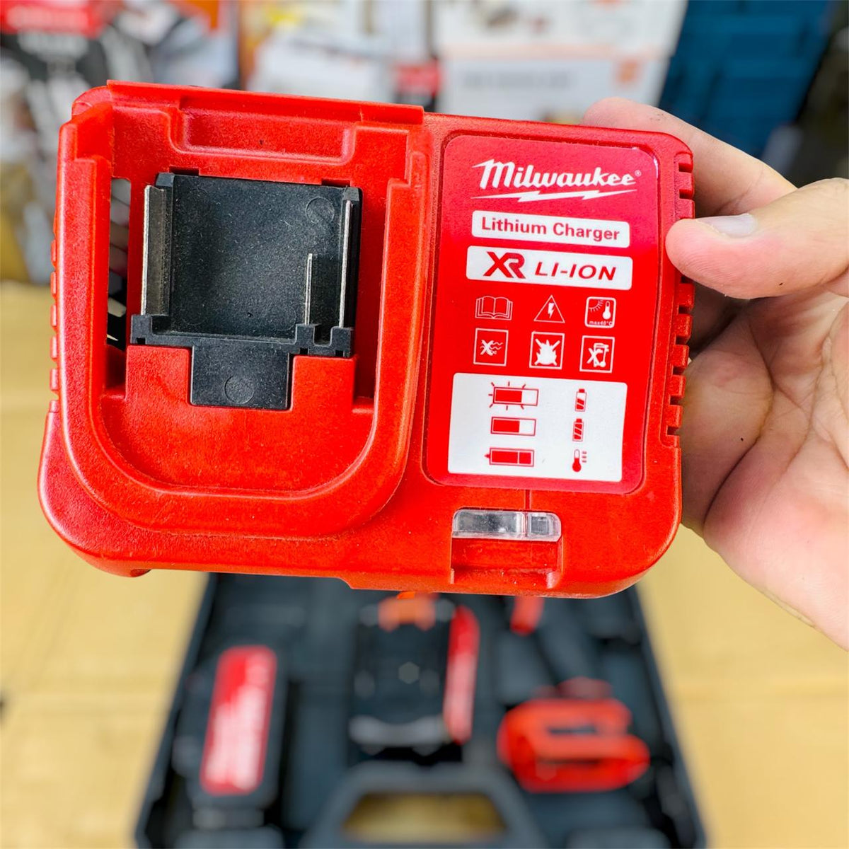 Milwaukee Impact Wrench Set with tools Commercial Heavy-Duty Impact Wrench