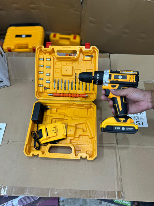 Amazon lot 21v ABD drill machine and screw driver