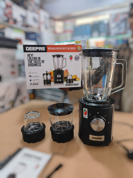 Geepas 3 in 1 infinity blender set GSB 5496p