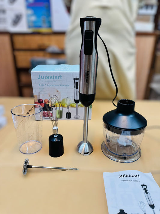 Juissiart 800W Multifunction 4 in 1 Hand Blender