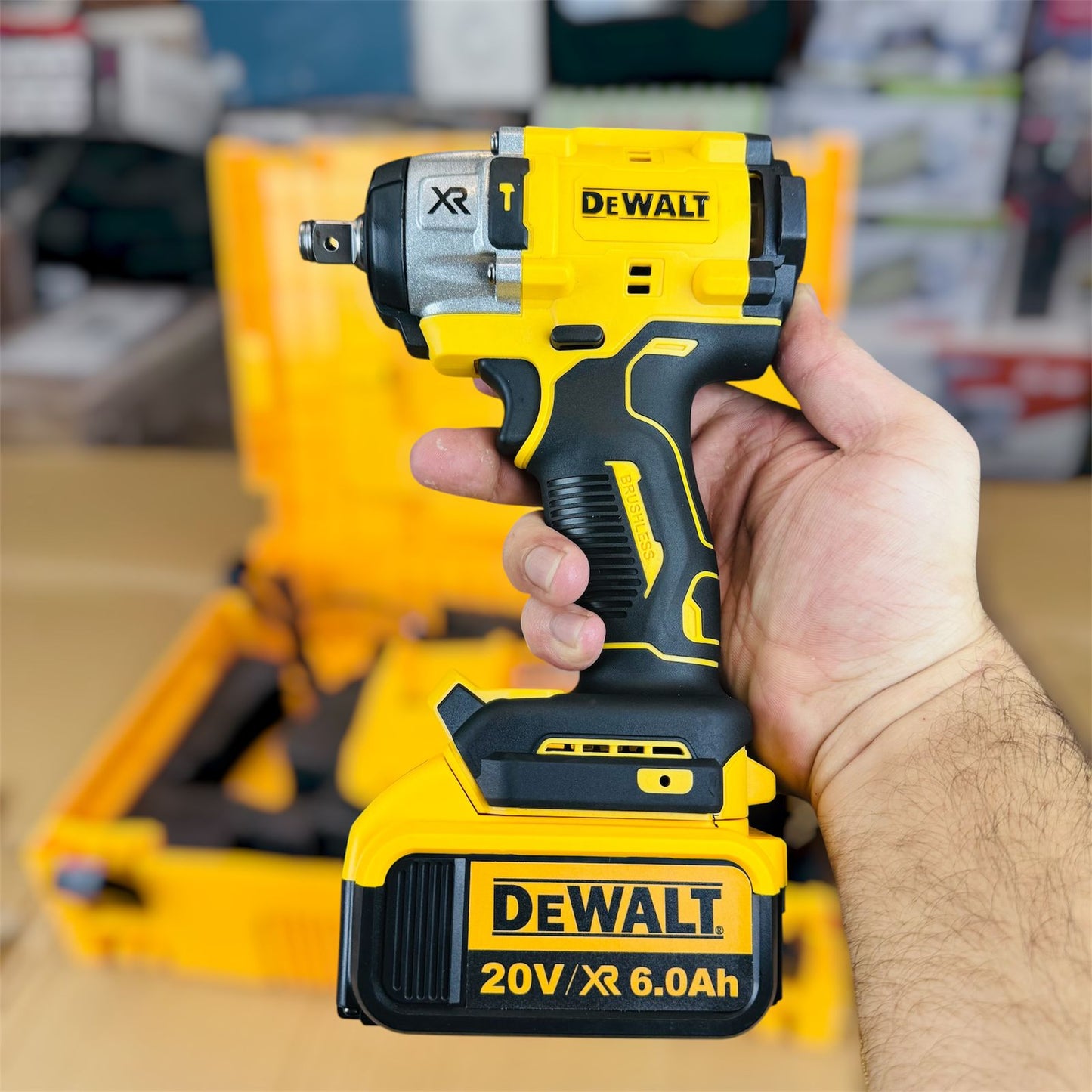 2 in 1 drill & impact with tools set (DeWalt 20V)