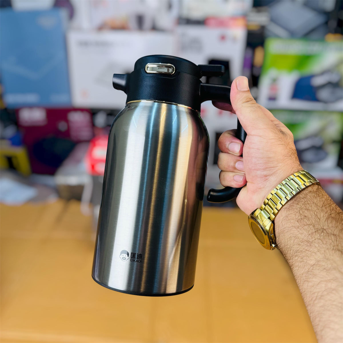 D Kadi Hot & Cool Thermos – 2L / 1.8L Insulated Flask
