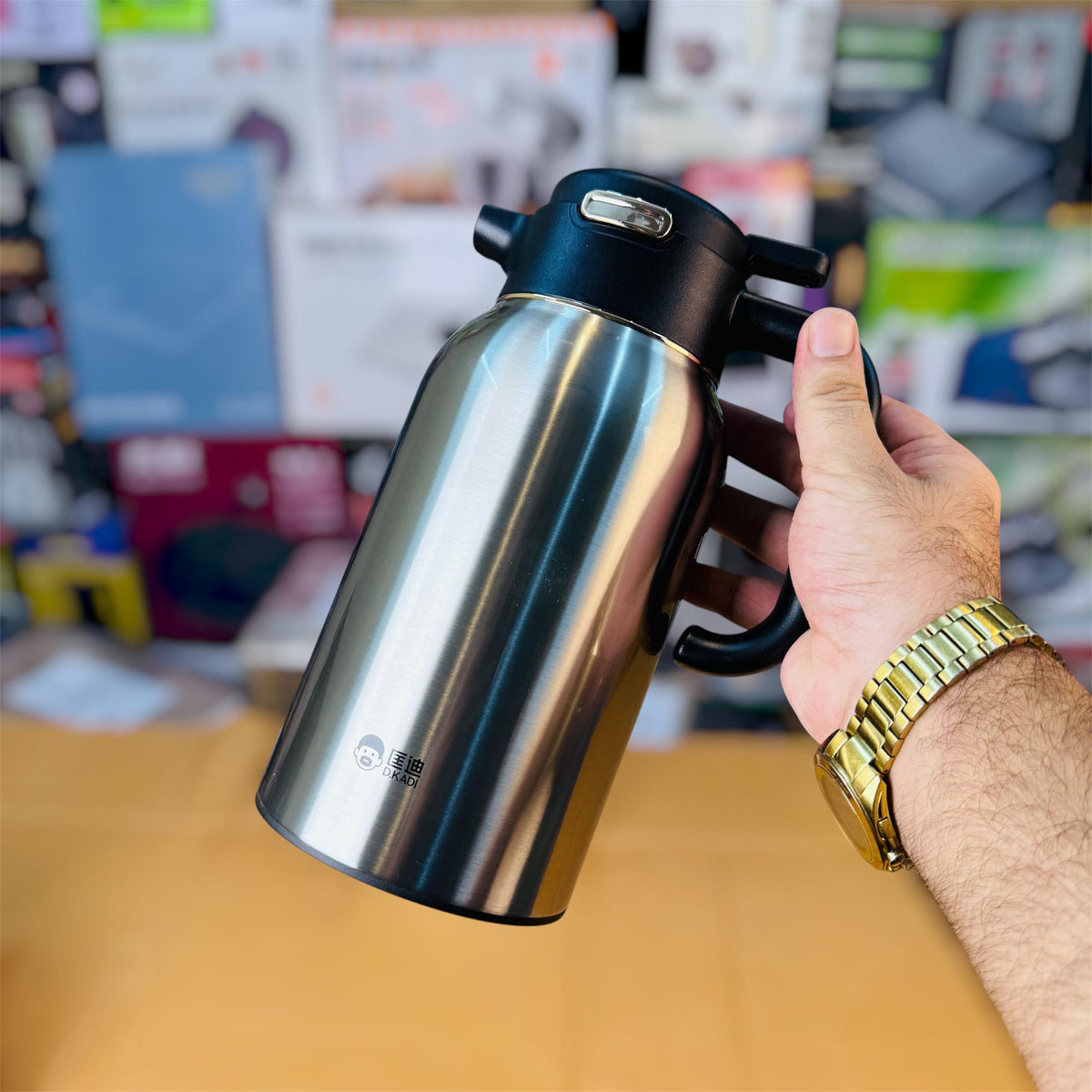 D Kadi Hot & Cool Thermos – 2L / 1.8L Insulated Flask