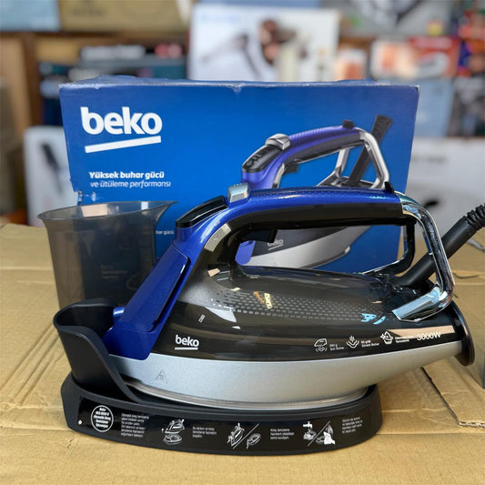 Beko Supreme Quality Steam Iron – Fast Heat-Up Clothes Iron
