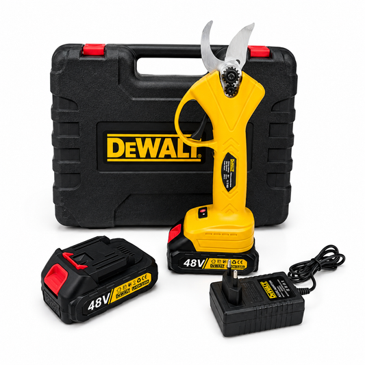 DeWalt Cordless Pruning Shear Kit with Case Battery and Charger