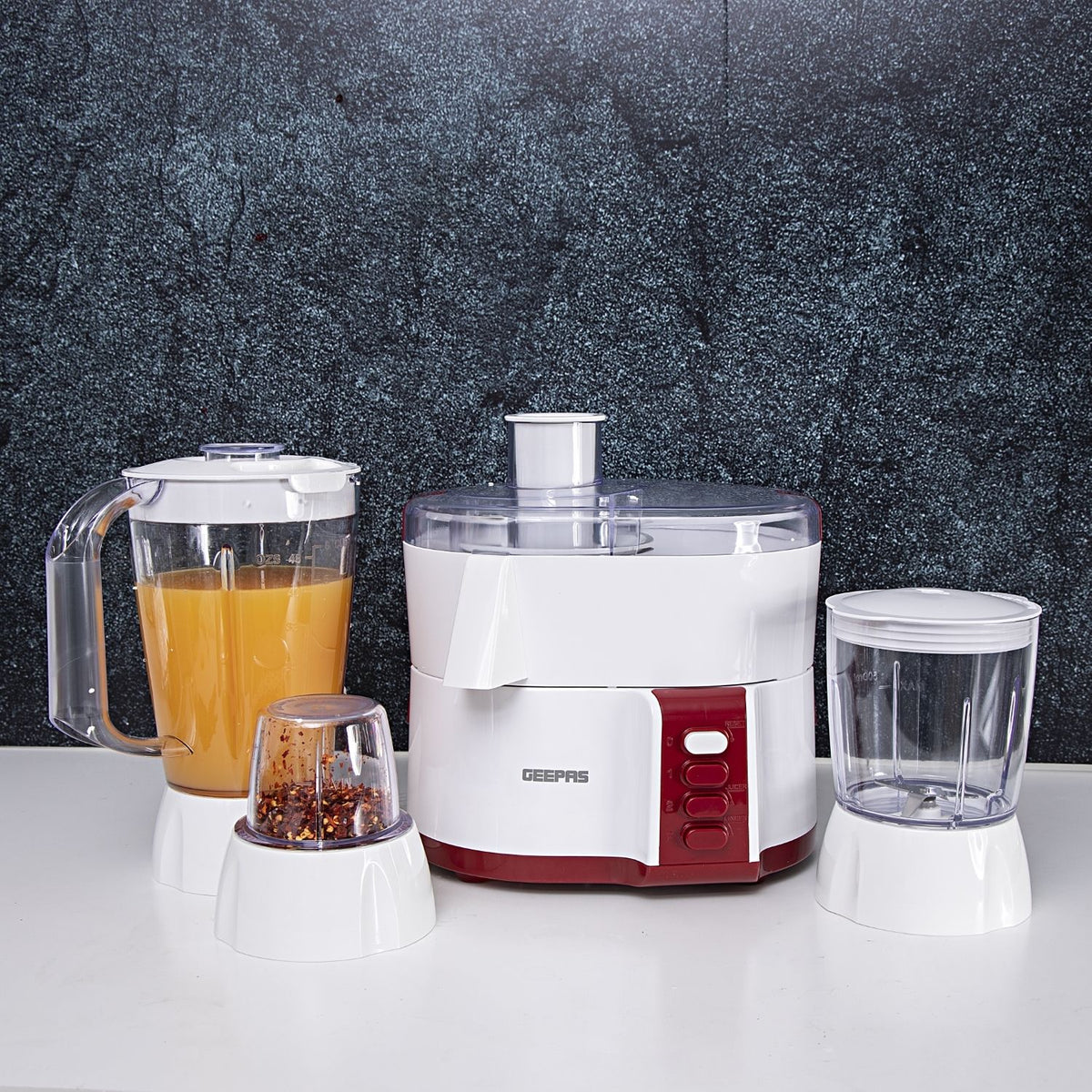 Geepas 4-in-1 Food Processor GSB 9890