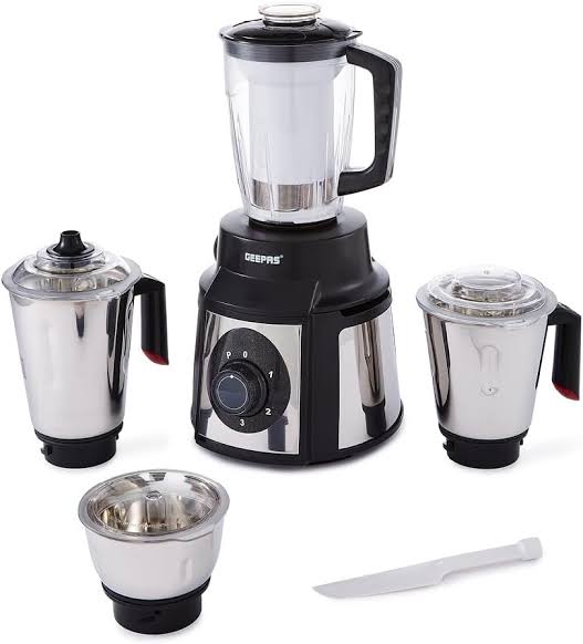 Geepas 5 in 1 juicer blender grinder