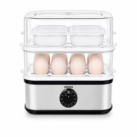 Orvica 16pc Egg Boiler ORM-913 Electric Egg Cooker
