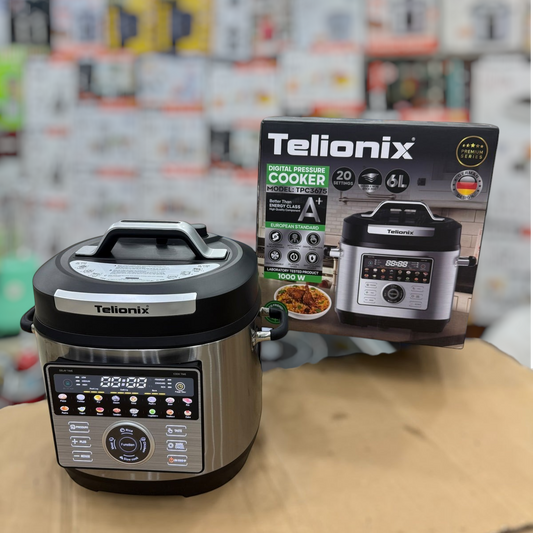 Telionix Digital electric Pressure Cooker 6-Litres Capacity TPC3675