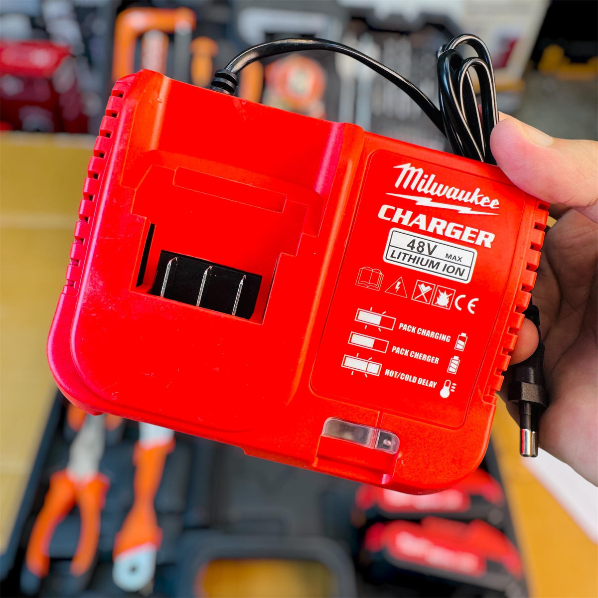 Milwaukee 48V 117-Piece Drill Machine Set