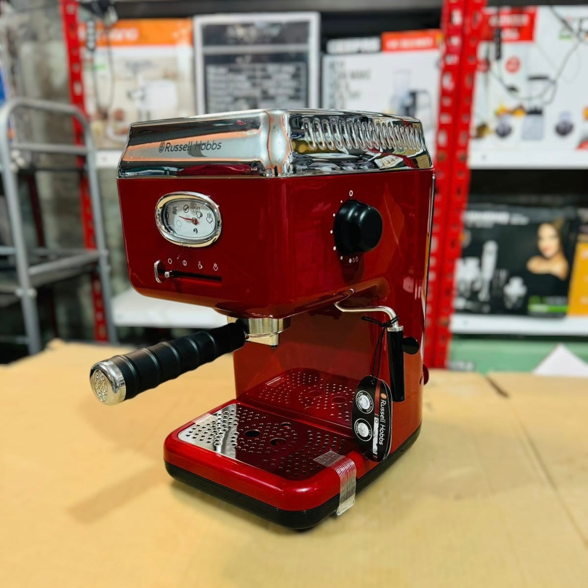 Russell Hobbs Retro Espresso Coffee Machine 28250-56