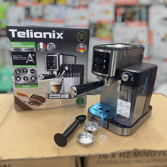 Telionix Digital Espresso,Latte & Cappuccino Maker