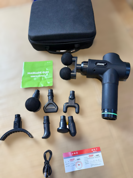 MDHL Germany Brand Gun Massager 7in1