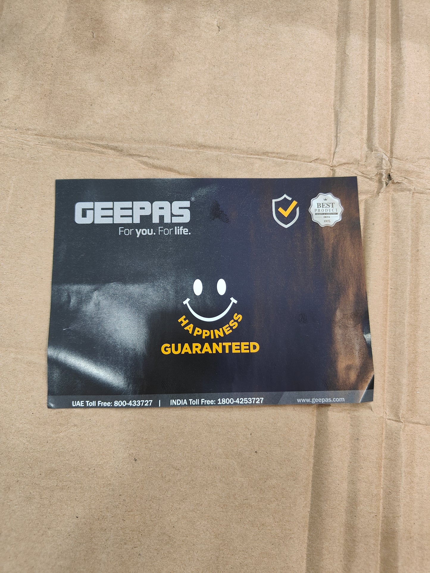 Geepas Electric Water Heating Faucet GWF61226P