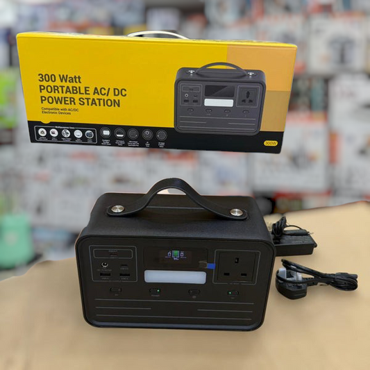 AC / DC 300 Watt Portable Power Station