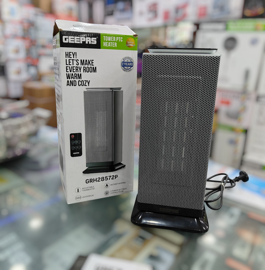 Geepas PTC touch remote ceramic fan heater GRH 28572