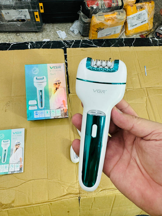 VGR 3 in 1 lady hair remover epilator