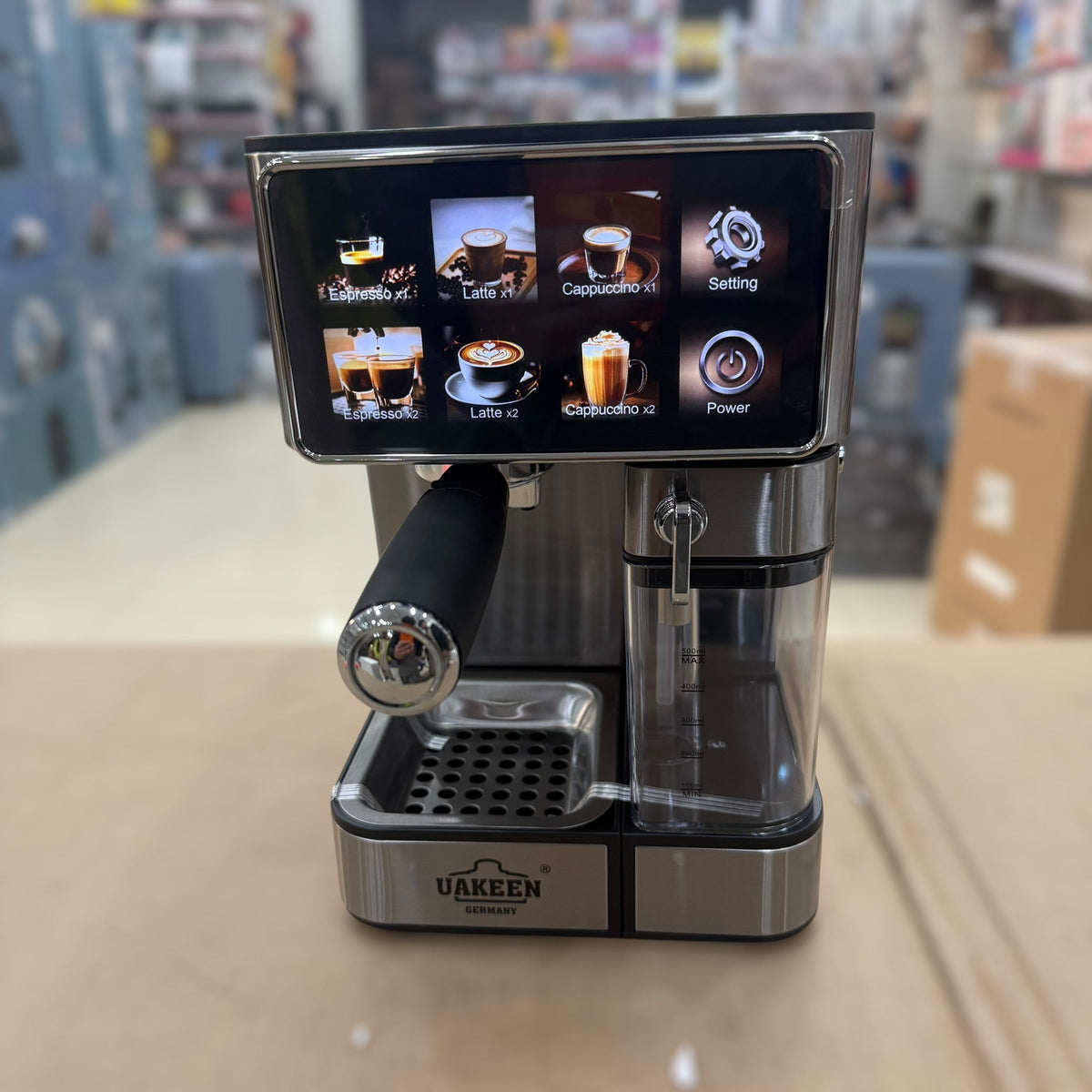 Uakeen Espresso  Cappuccino & Latte Coffee Maker coffee machine ZL-1503