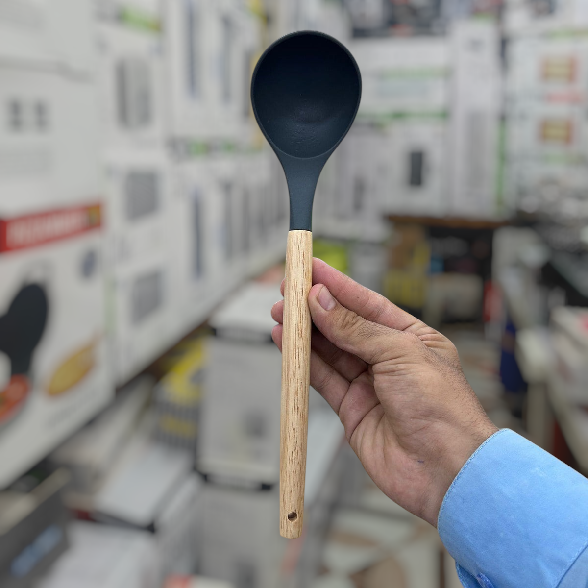 Uakeen 12pcs Silicone Kitchen Spoon Set VK-76