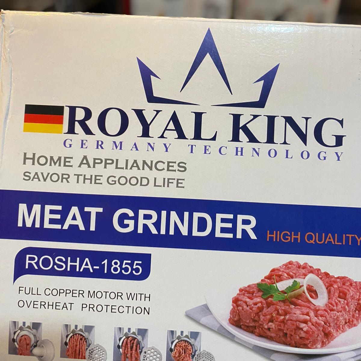ROYAL KING Meat Grinder 1856