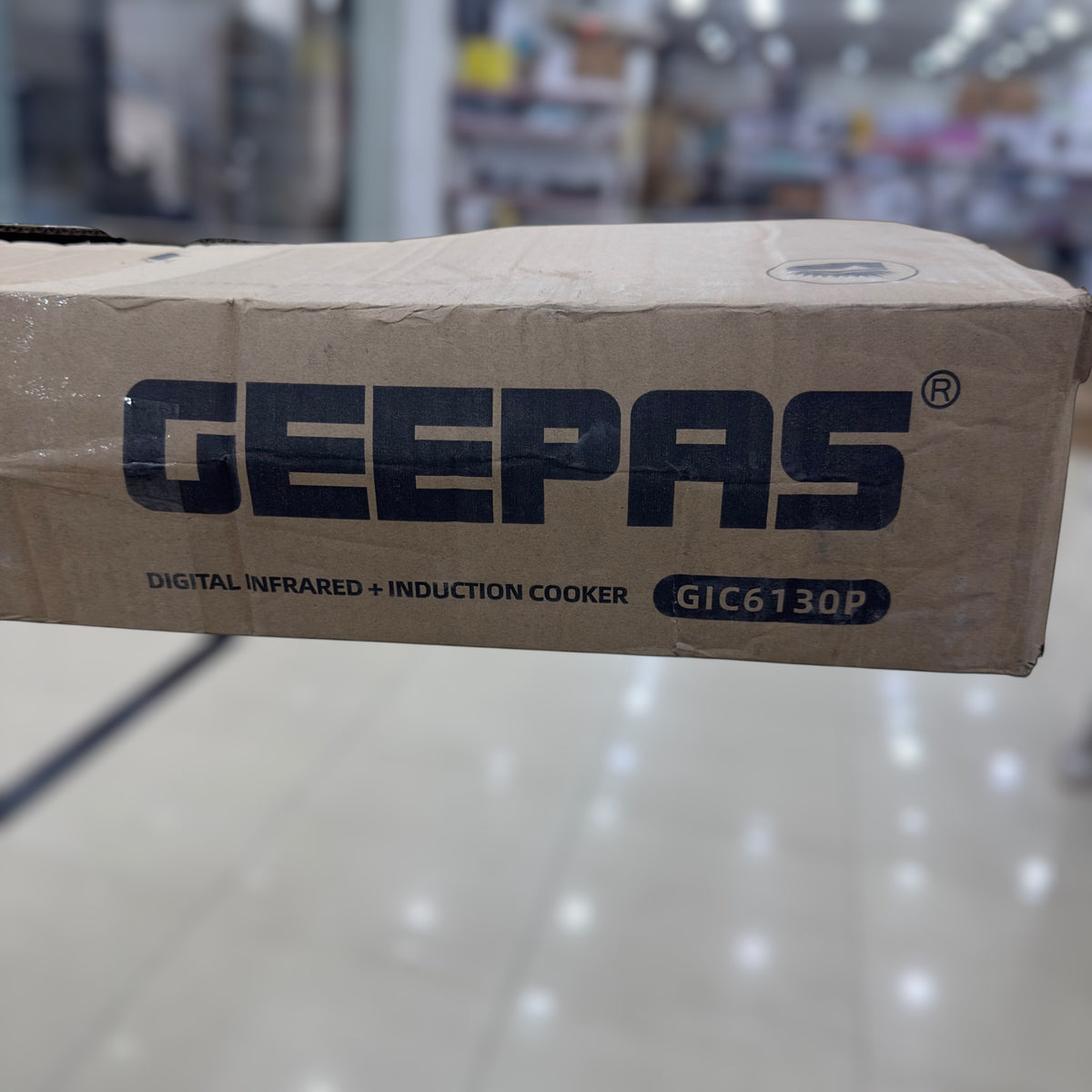 Geepas 2 in 1 Induction & Infrared Double Burner Hot Plate 6130