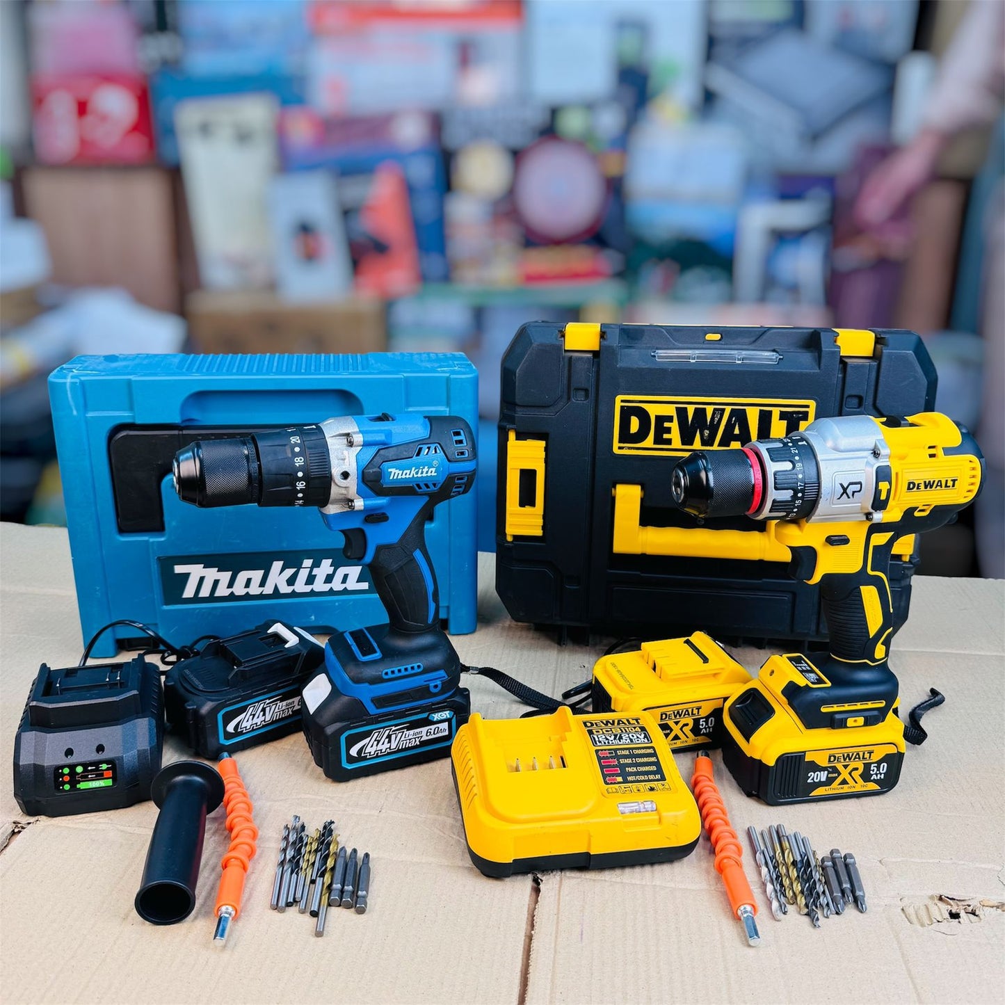44V Brushless Drill Machine Set main view