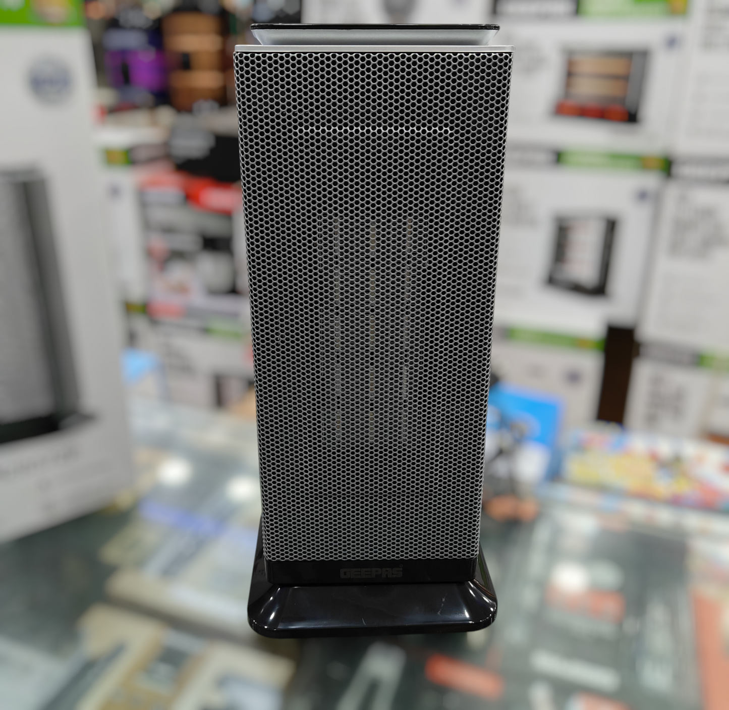 Geepas PTC touch remote ceramic fan heater GRH 28572