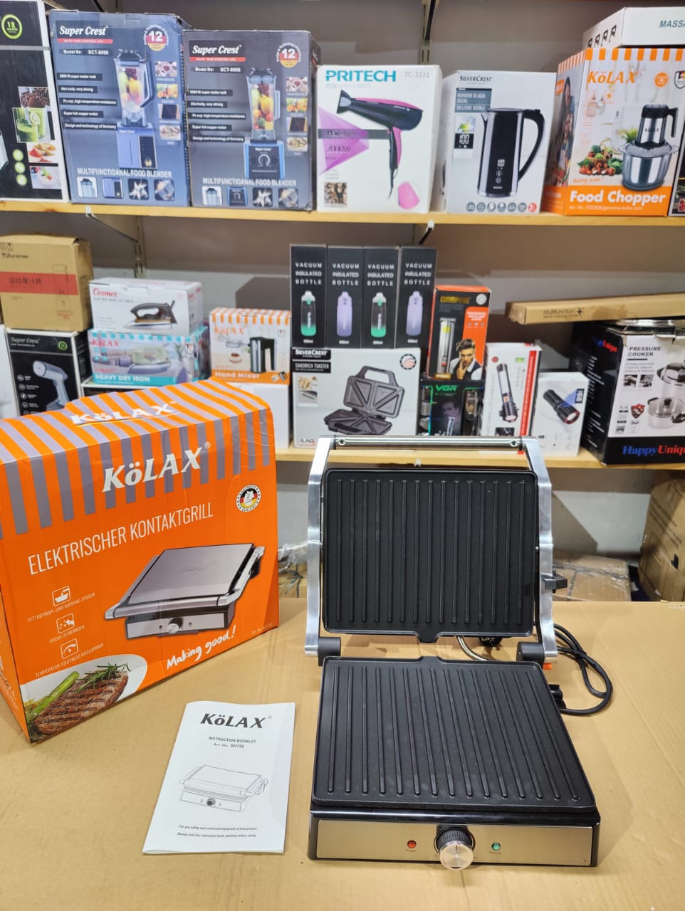 Germany kolax panini & grill maker