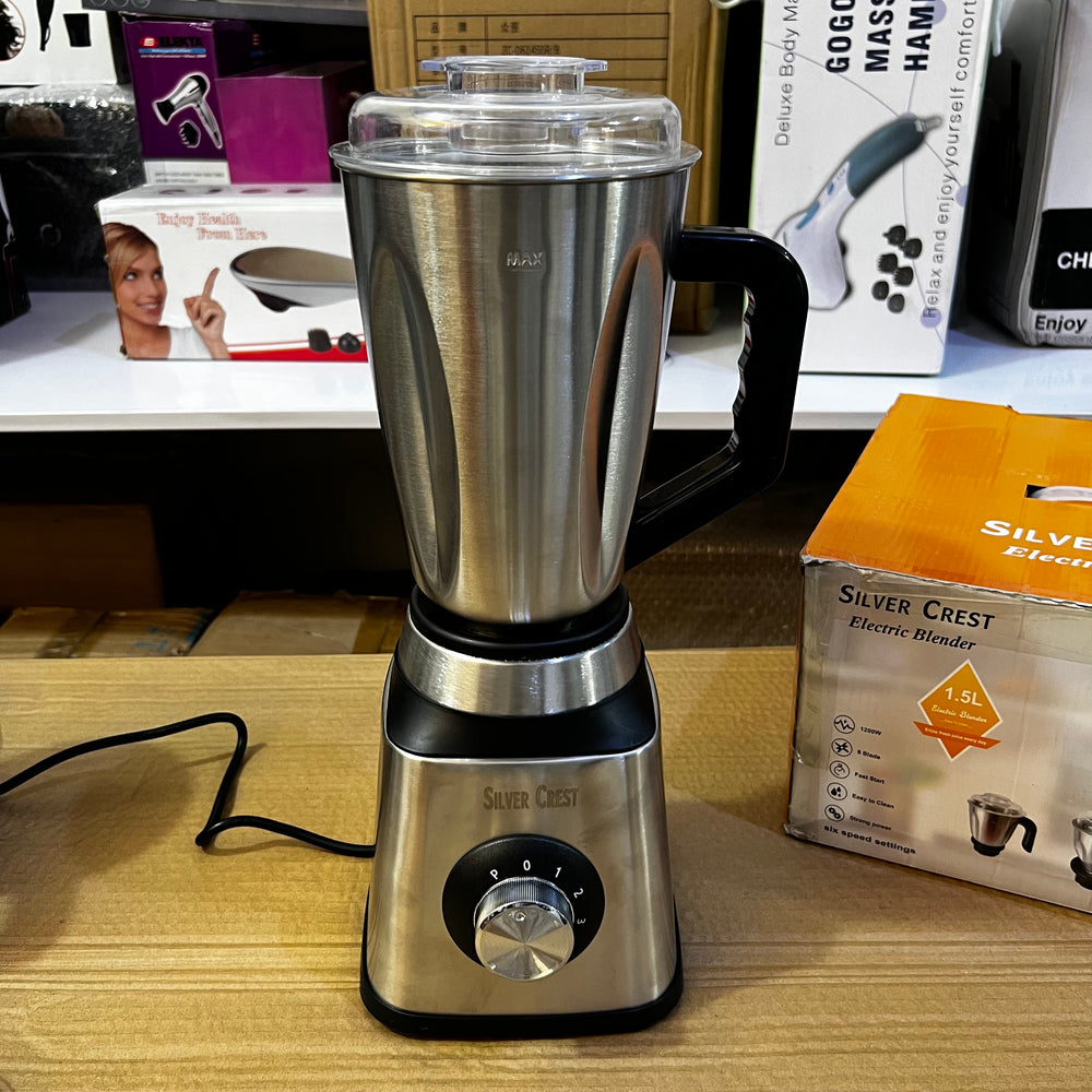 Silver Crest 3 in 1 stainless steel Blender power full 1200 watt