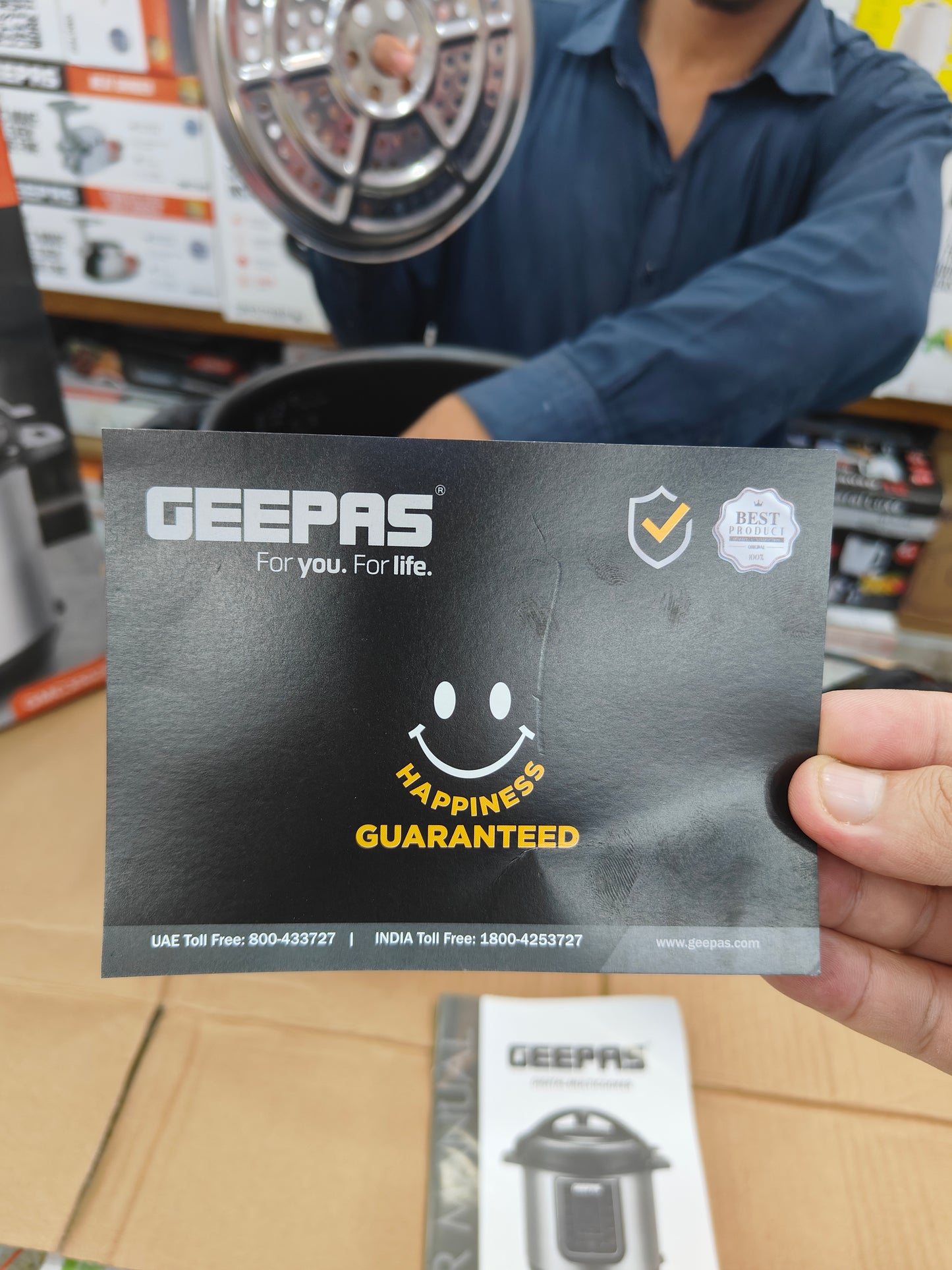 Geepas 8L Digital Multi Cooker ( pressure cookerp
