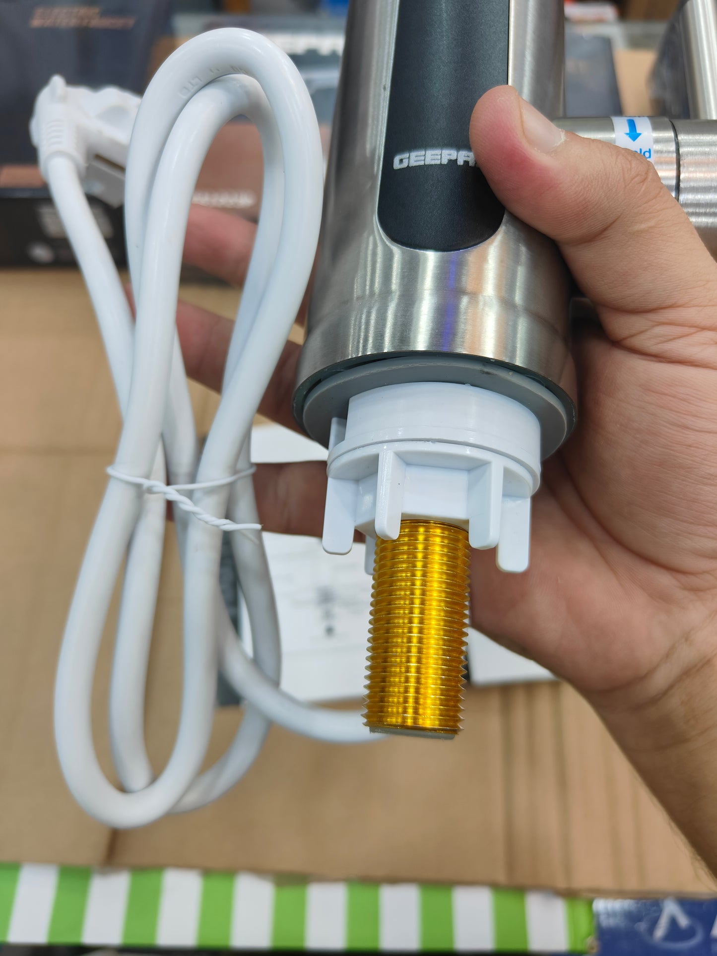 Geepas Electric Water Heating Faucet GWF61226P
