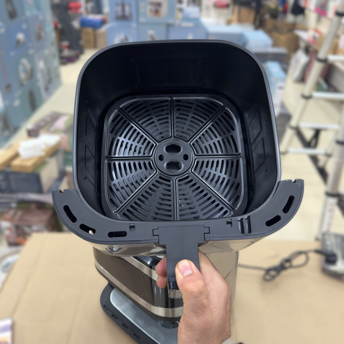 Uakeen Digital Double Heating Air Fryer 10L Capacity ZL-1709 PLUS