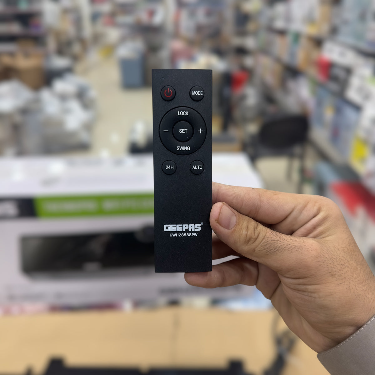 2 Geepas Thermopro Wifi PTC Ceramic Wall Heater 28588