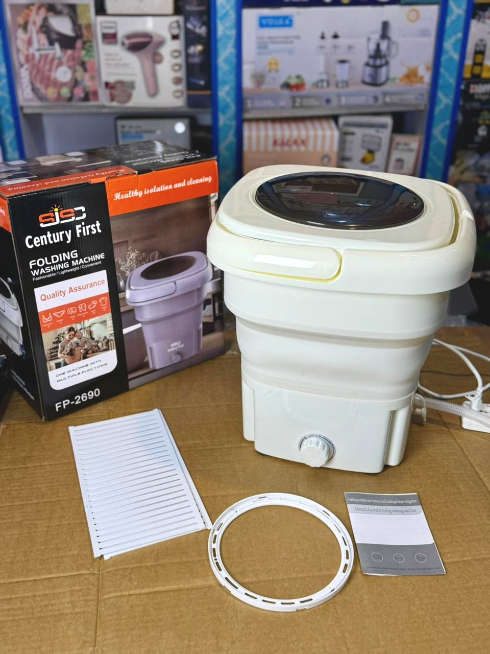 Electric folding washing machine 10L