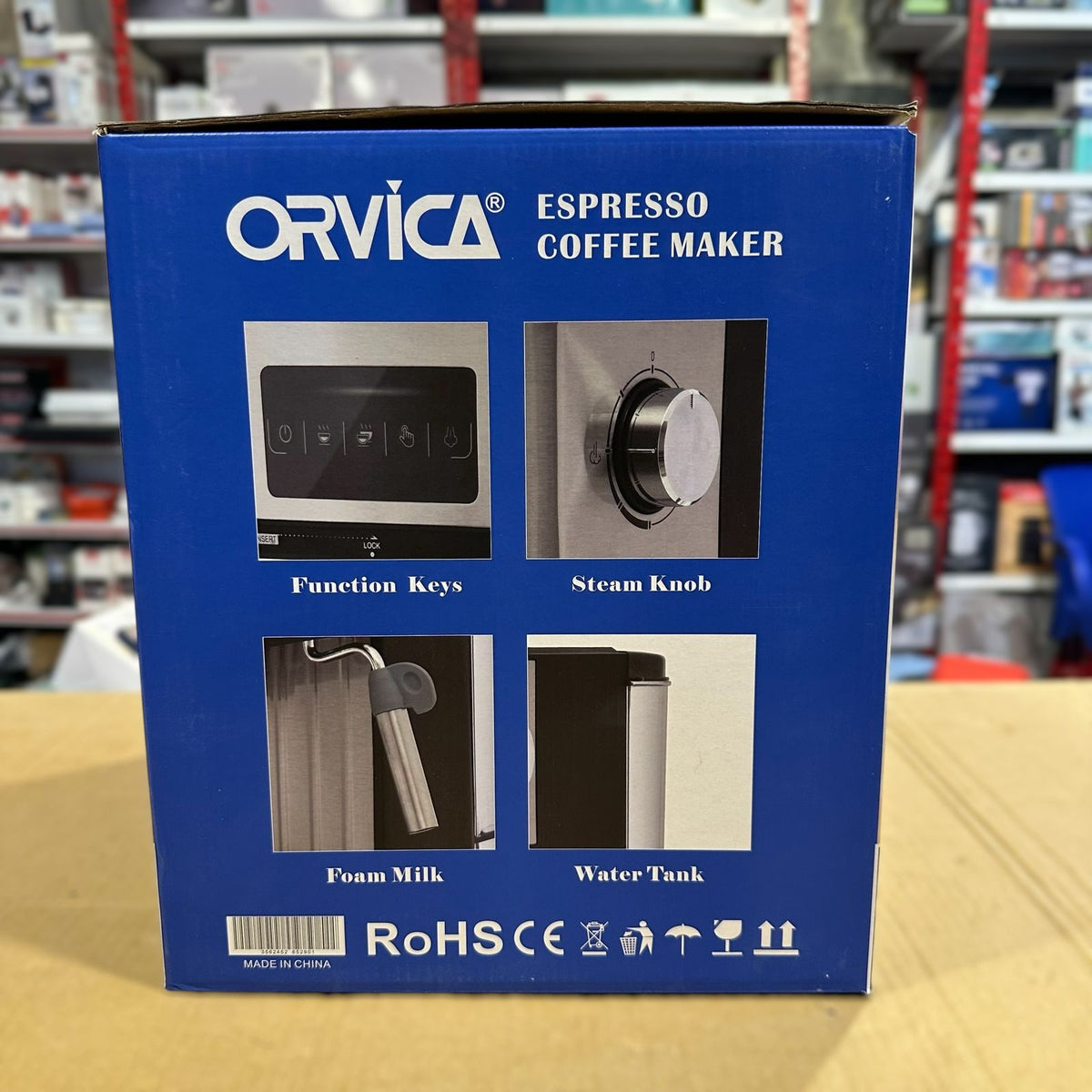 Orvica Espresso Coffee Maker ORM 6839