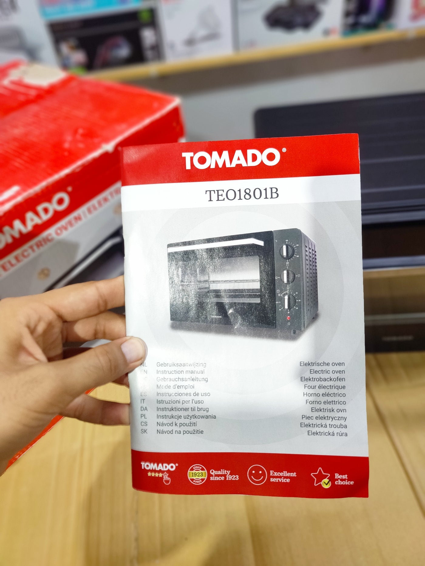 Netherland Tomado 18L Baking Oven