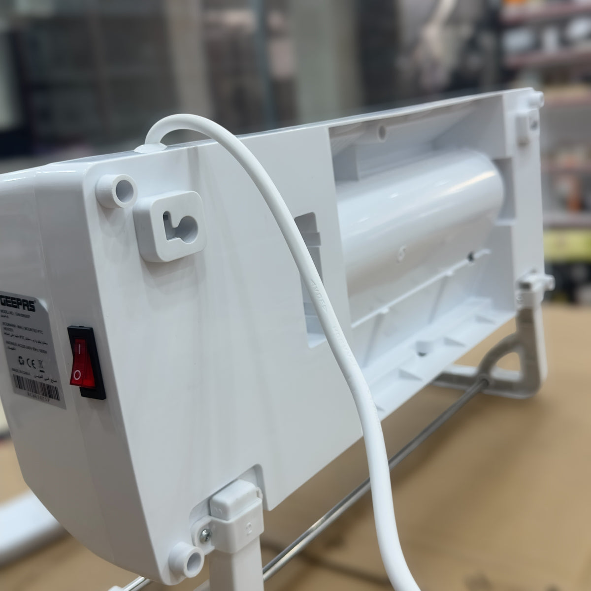 Geepas Ecowarm Wall Mounted PTC Heater 28585