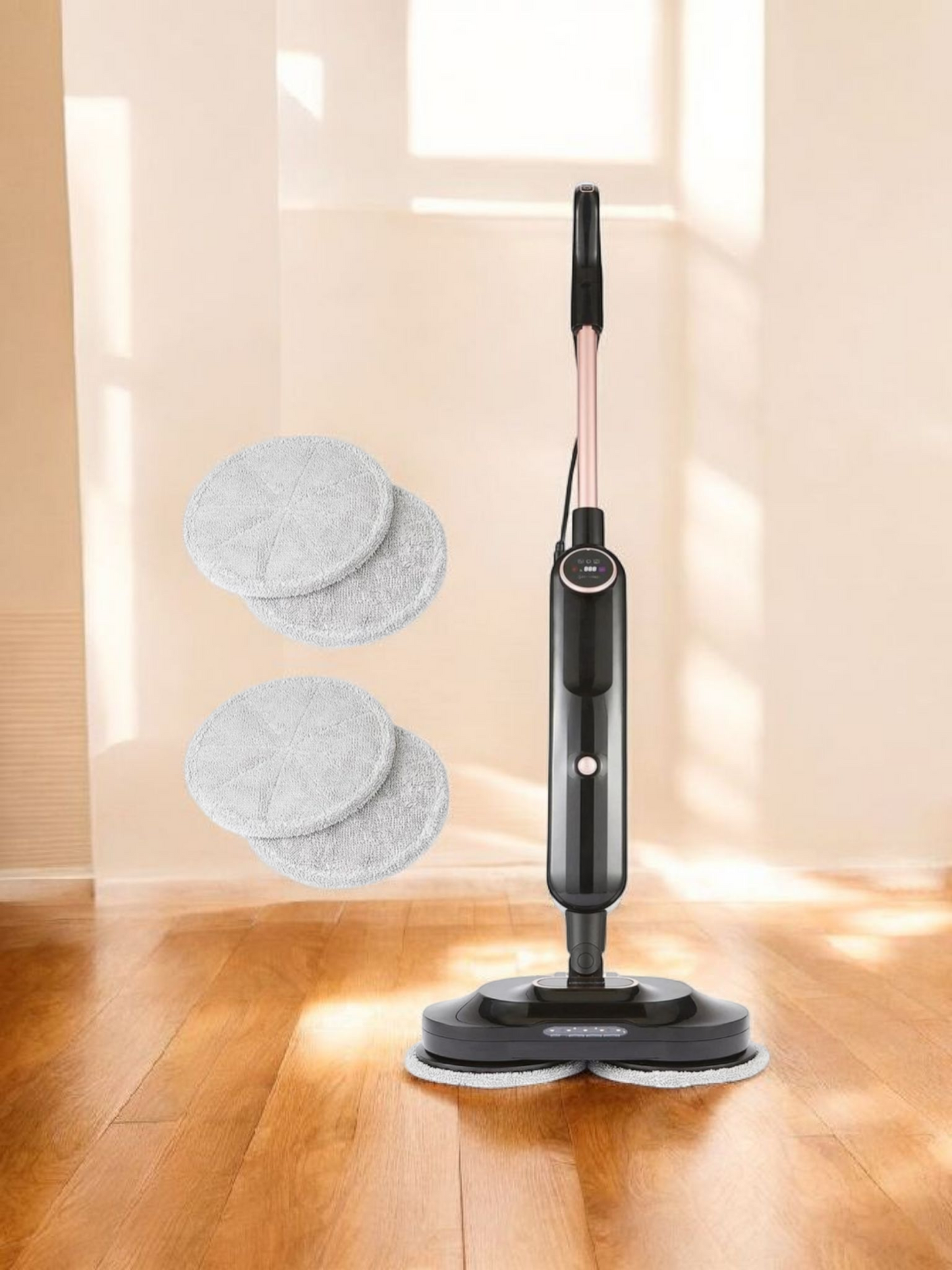 GEEPAS Digital Steam Mop Upright Steam Cleaner Floor Mop 63077