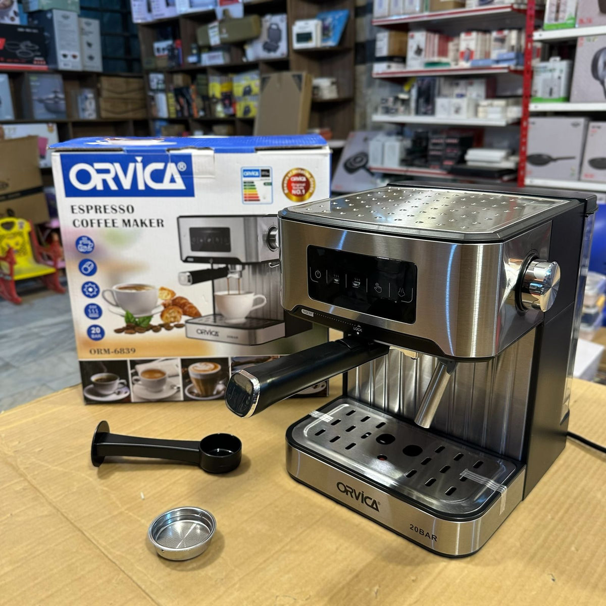 Orvica Espresso Coffee Maker ORM 6839
