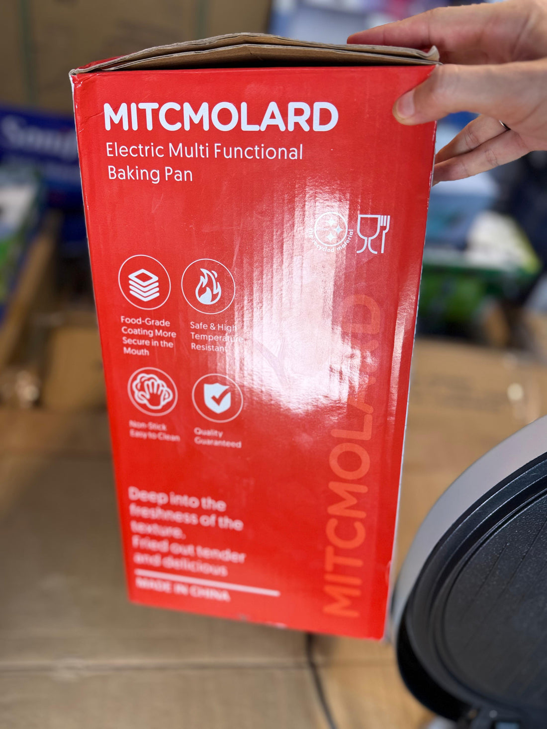 Mitcmolard 3 in 1  pizza maker & roti maker 33CM
