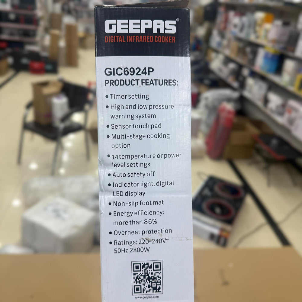 Geepas Digital Infrared Universal Hot Plate 6924