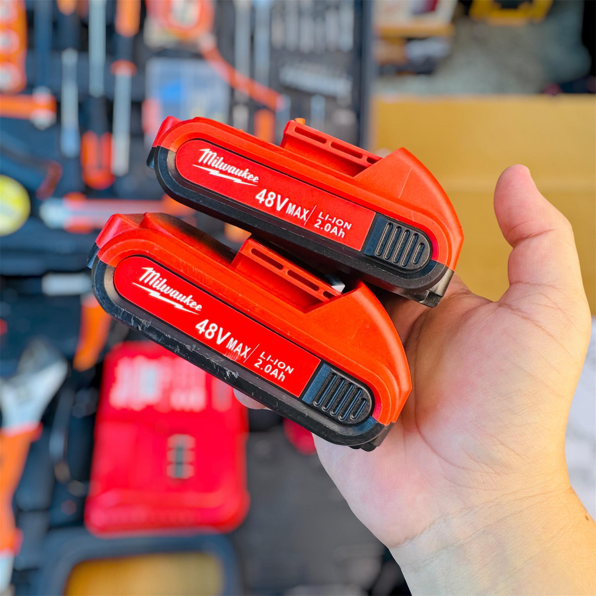 Milwaukee 48V 117-Piece Drill Machine Set